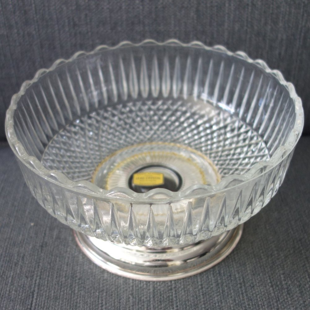 Crista Au Plomb Genuine Lead Crystal Made in England Bleikristall Bowl